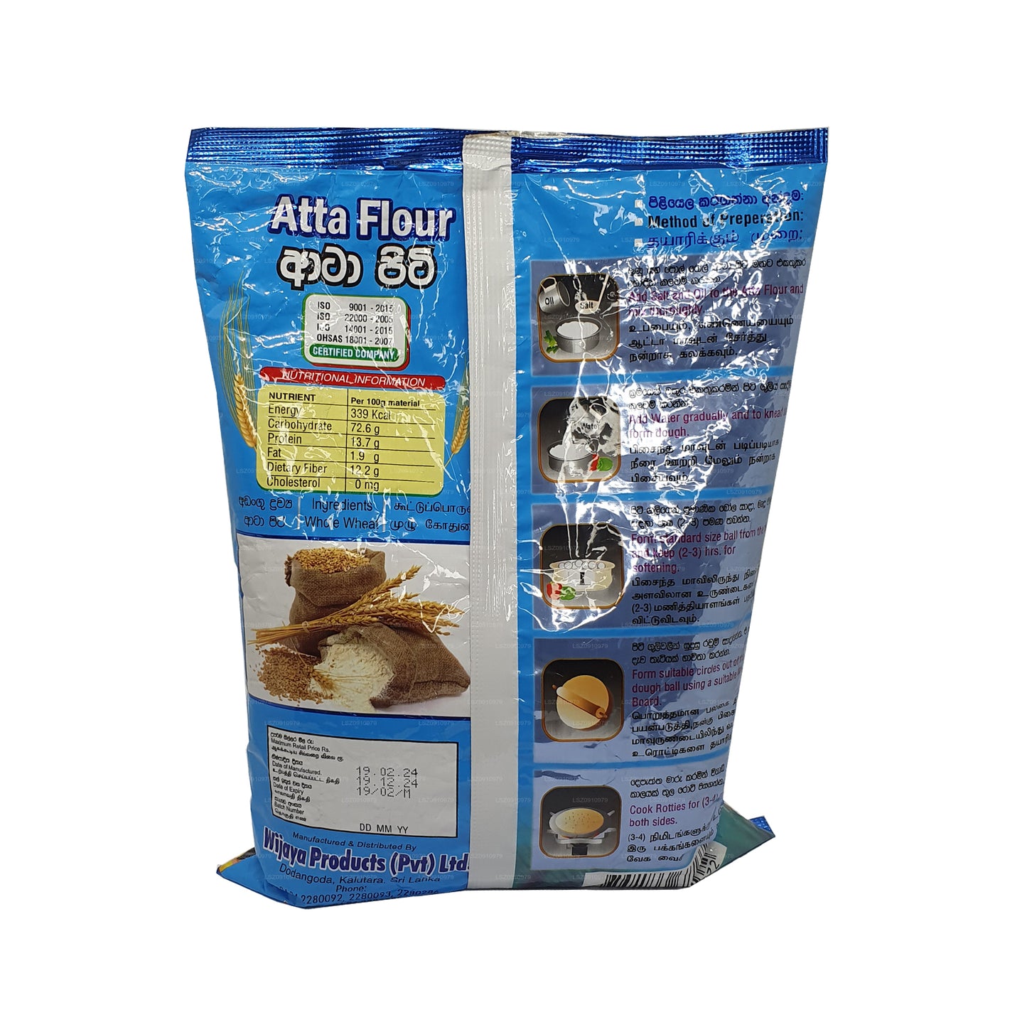 Wijaya Atta Flour (1kg)