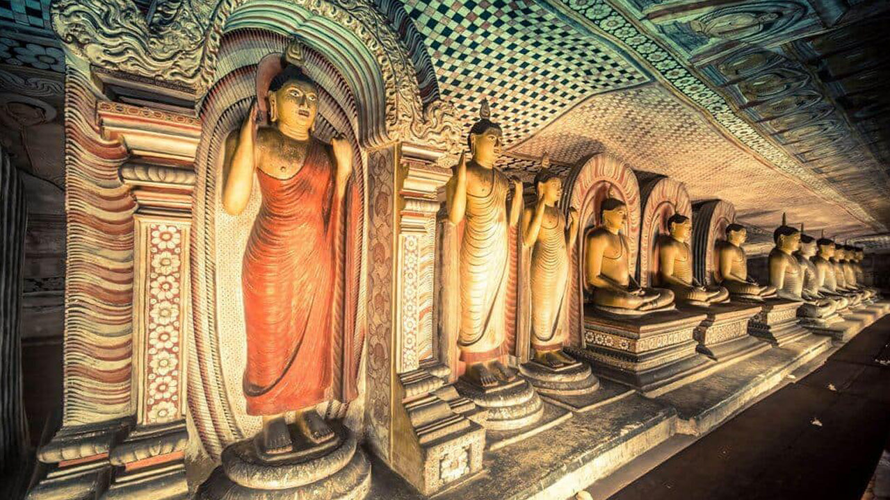 Bilety wstępu do świątyni Dambulla Cave Temple