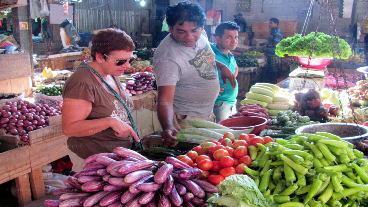 Wycieczka po rynku i lekcje gotowania z Kolombo
