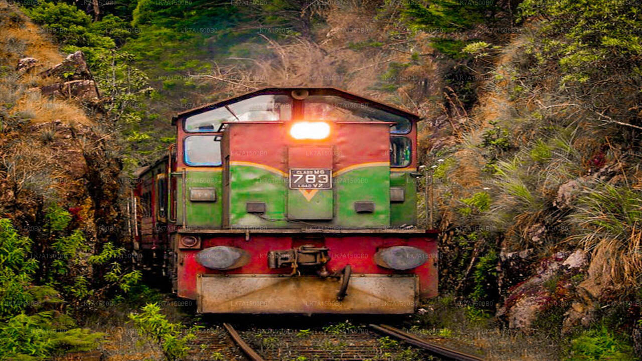 Przejazd pociągiem z Kolombo do Ella (pociąg nr: 1015 „Udarata Menike”)