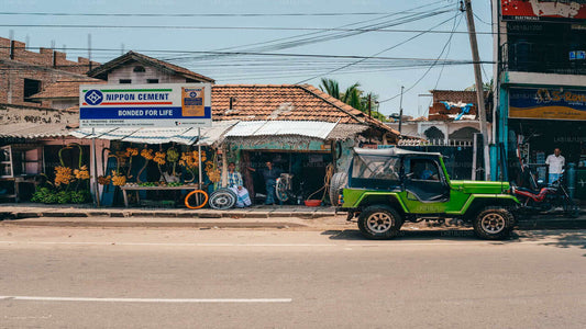 Colombo City Tour przez Land Rover Series 1 Jeep z portu Colombo