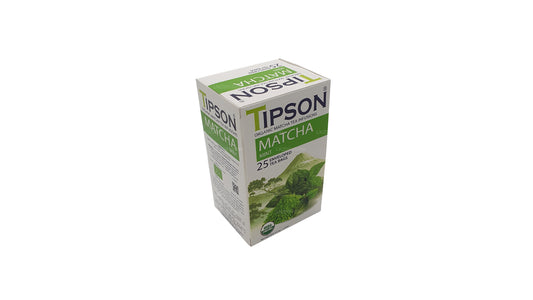 Herbata Tipson Organiczna Matcha i Mięta (37.5g)