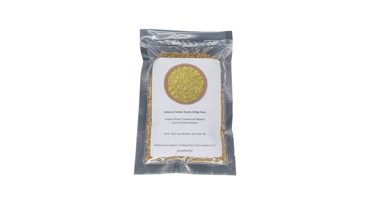 Lakpura Fennel Seeds (100g) Pack