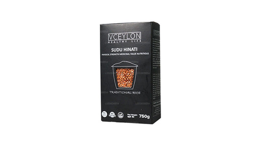 vCeylon Sudu Hinati Rice (750g)