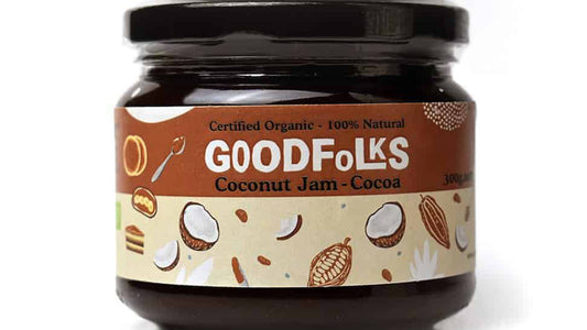 Goodfolks Dżem kokosowy z kakao (300g)