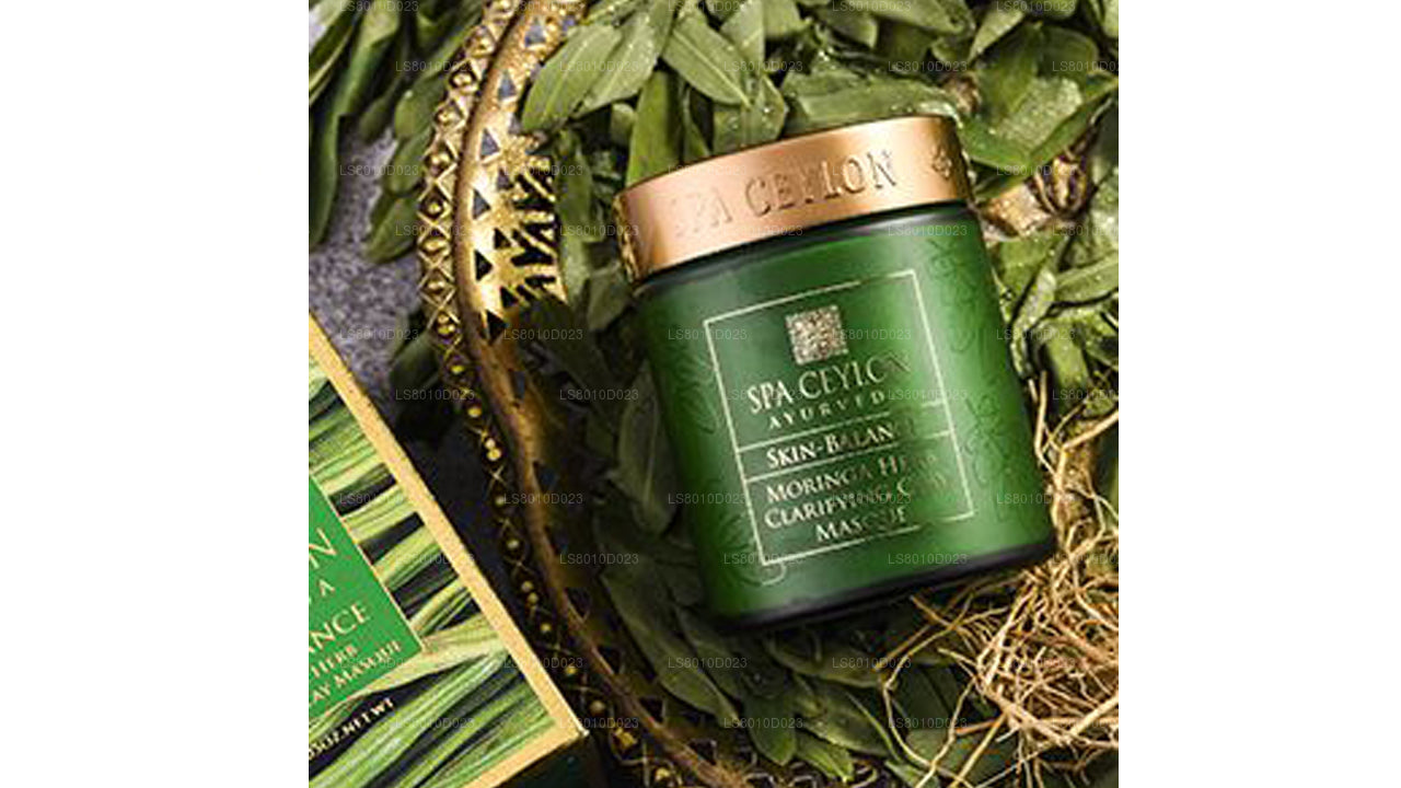 Spa Ceylon Skin Balance Moringa Herb Clarifying Clay Masque (200g)