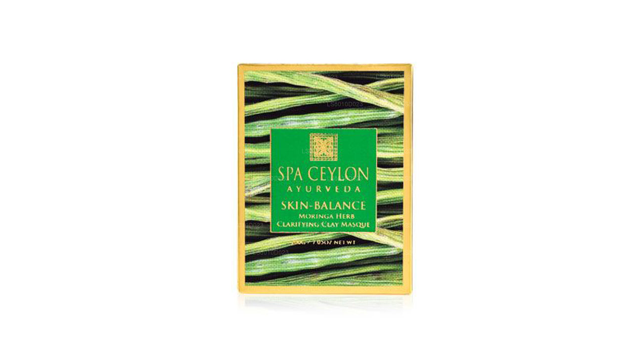 Spa Ceylon Skin Balance Moringa Herb Clarifying Clay Masque (200g)