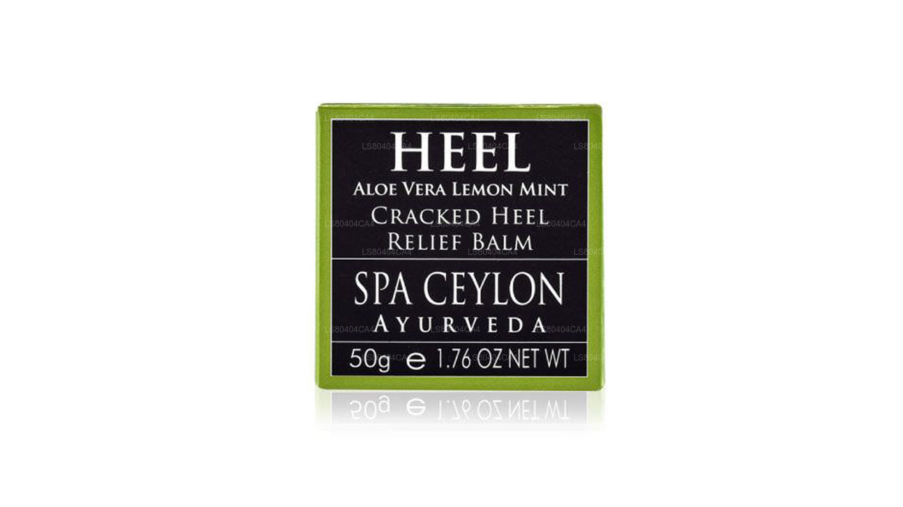 Spa Ceylon Aloe Vera Cytryna Mięta Balsam do Zabiegu na Pęknięty Pięta (50g)