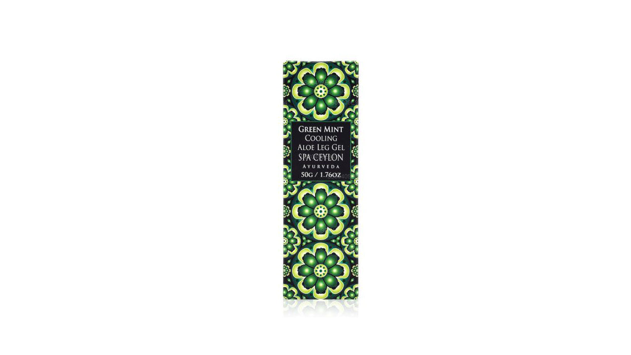 Spa Ceylon Green Mint - Cooling Aloe Leg Gel 