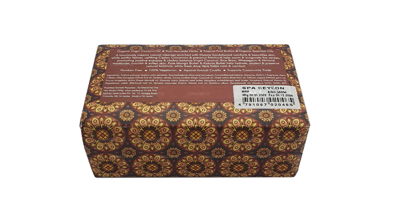 Spa Ceylon Sandalwood Spice Luksusowe Mydło (250g)