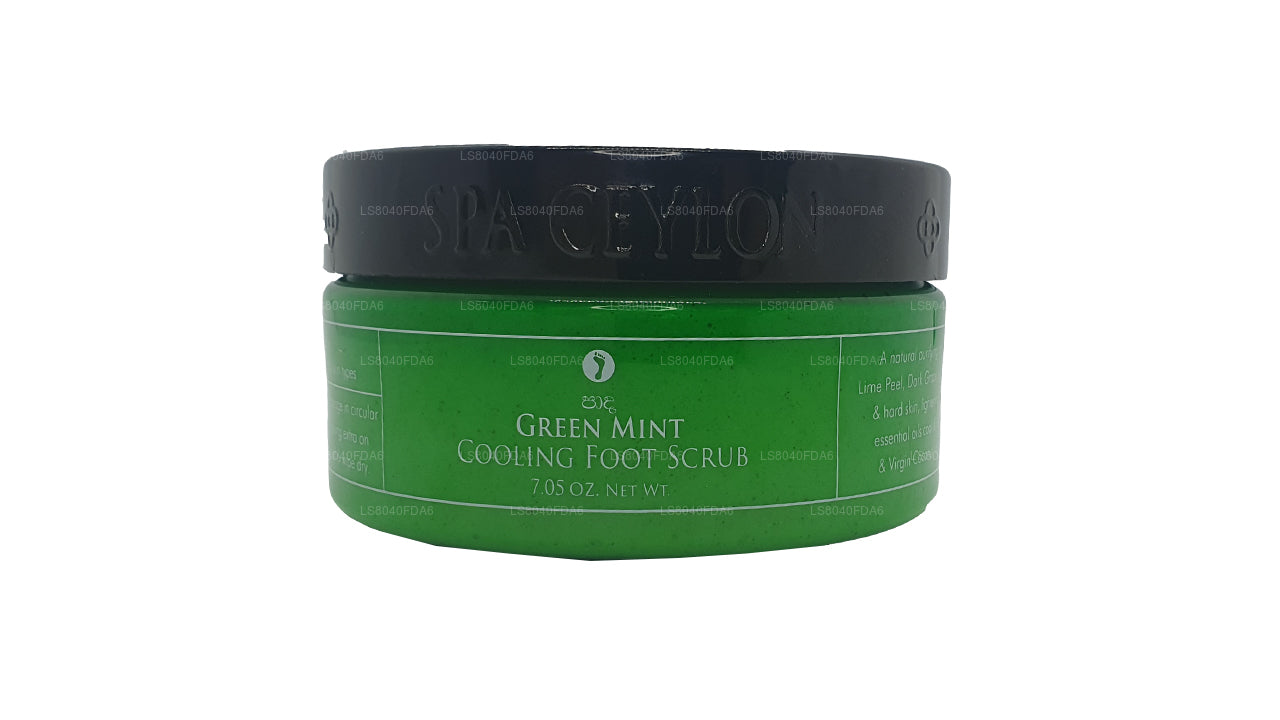 Spa Ceylon Green Mięta Chłodzący Peeling do Stóp (200g)