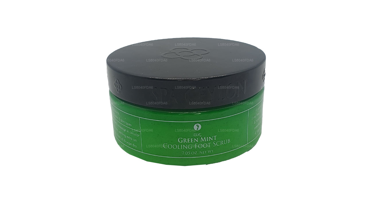 Spa Ceylon Green Mięta Chłodzący Peeling do Stóp (200g)