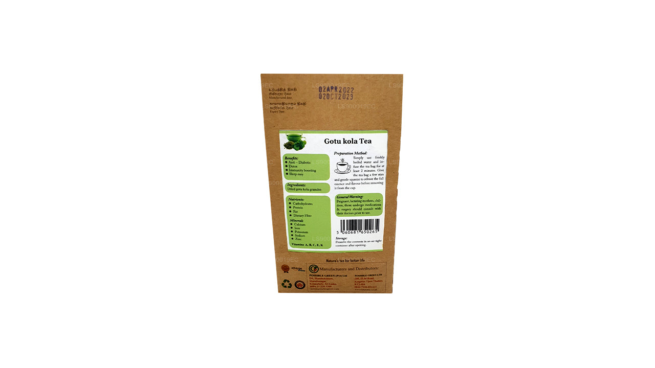 Lifetone Gotu Kola Herbata (Centella Asiatica Tea) (30g)