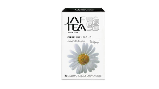 Jaf Tea Pure Infusions Kolekcja Camomile Dream Folie Kopertowe Torebki Herbata (30g)