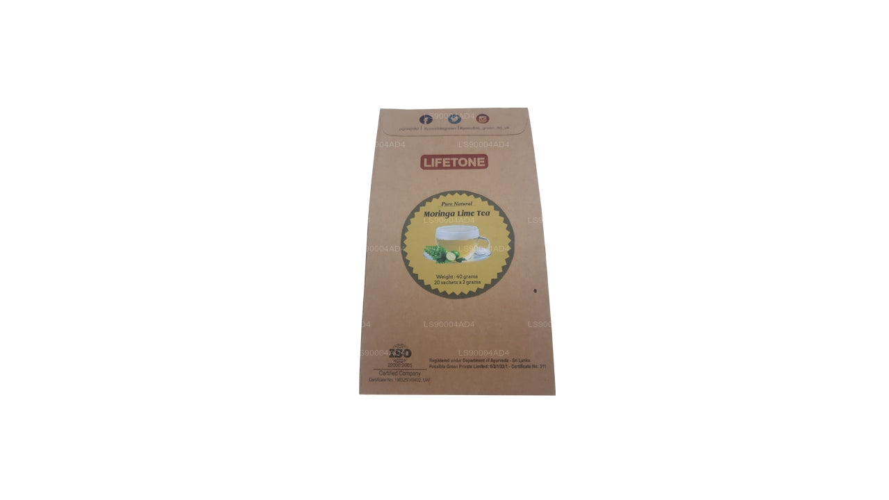 Lifetone Moringa Lime Tea (40g)