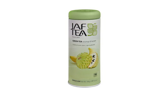Jaf Tea Pure Green Collection Soursop Banan (100g) Puszka
