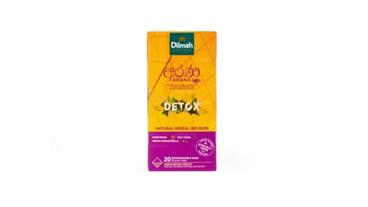Dilmah Arana Detox Naturalny napar ziołowy (20 torebek herbaty Tagless)