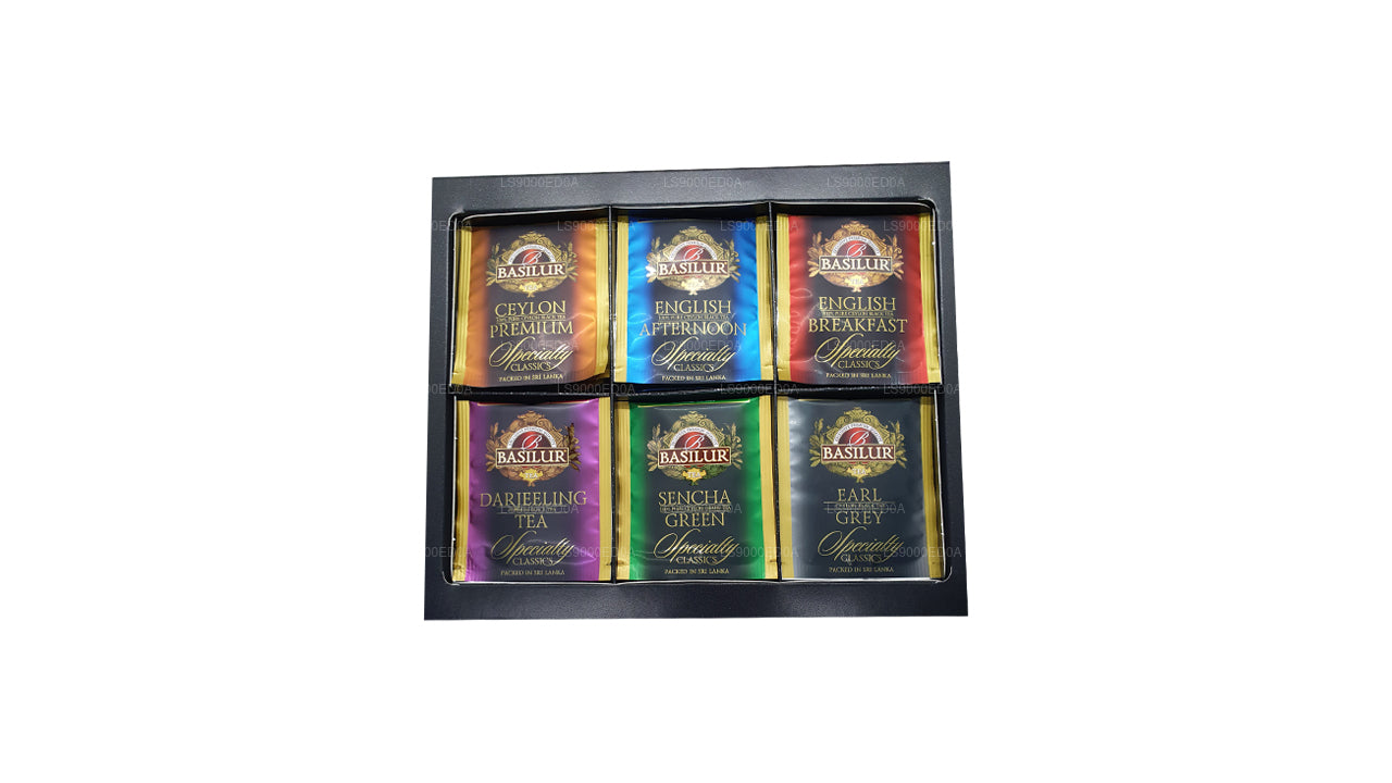 Basilur Giftbox Assorted Specialty Classics (115g) 60 kopert torebek herbaty