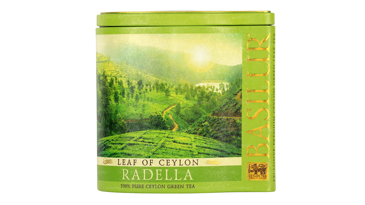 Basilur Liść Cejlonu „Radella Green Tea” (100g) Caddy