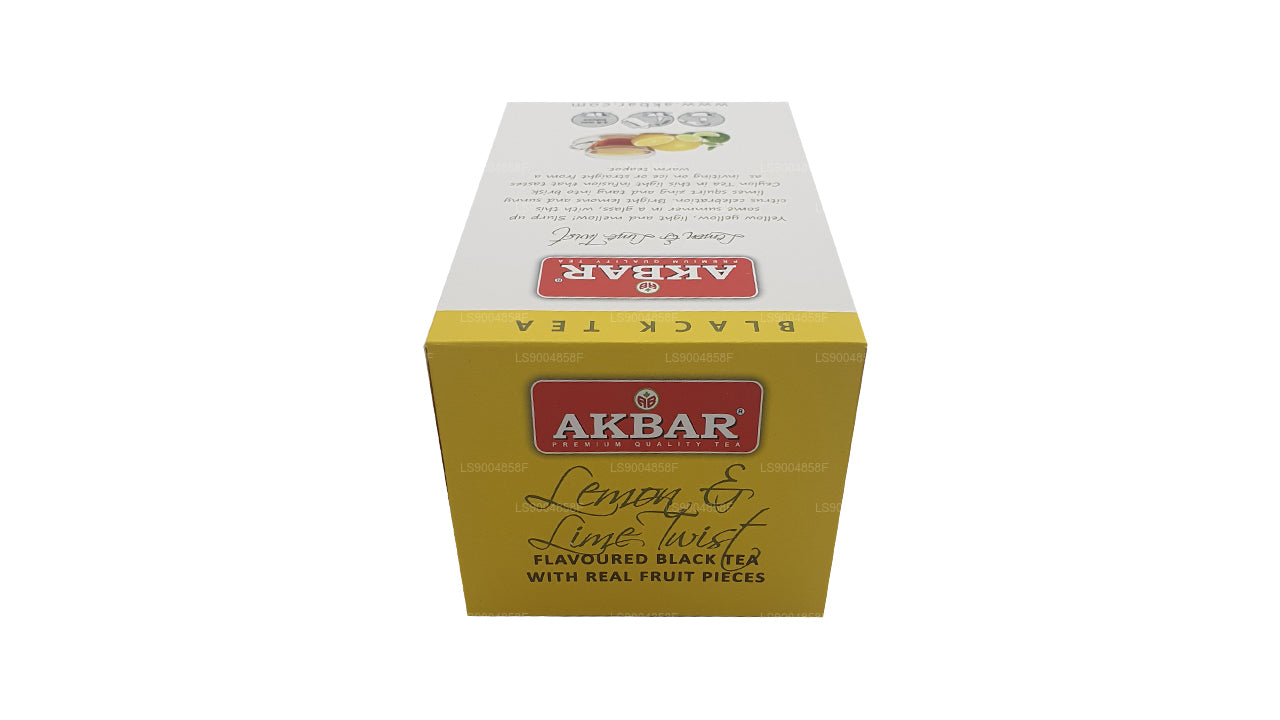 Akbar Cytryna i Limonka Twist Herbata (40g) 20 torebek