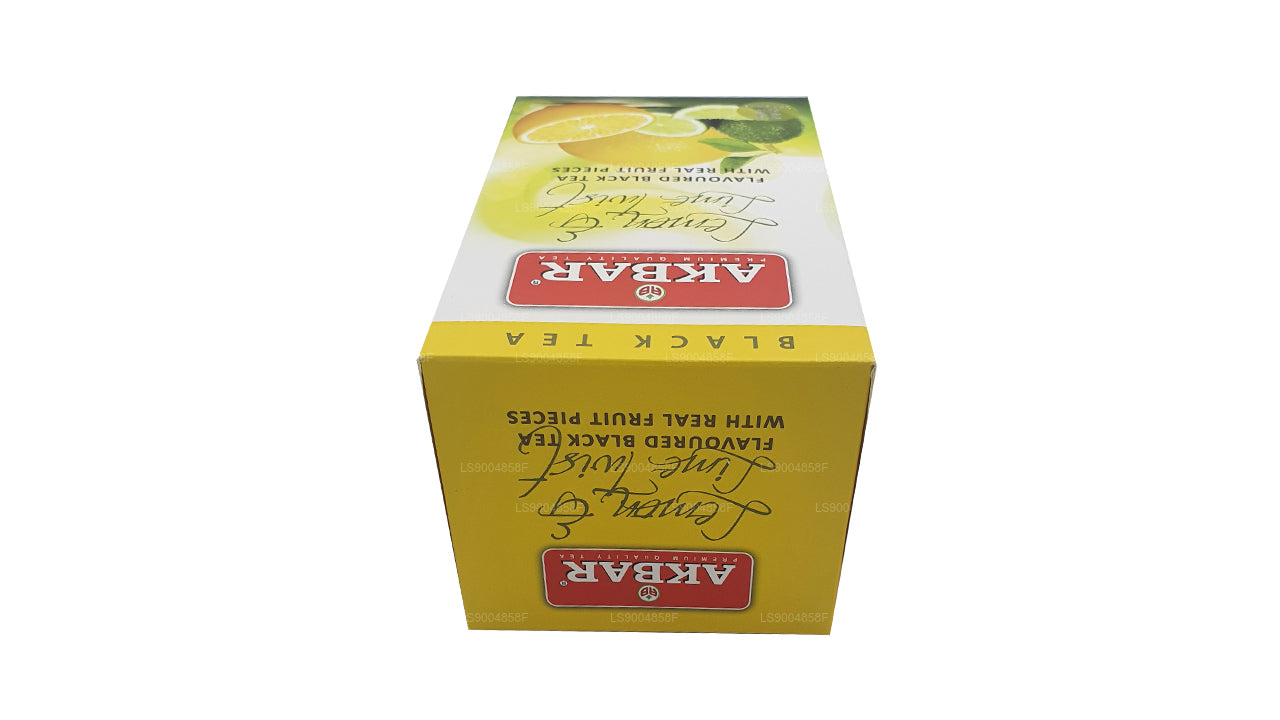 Akbar Cytryna i Limonka Twist Herbata (40g) 20 torebek