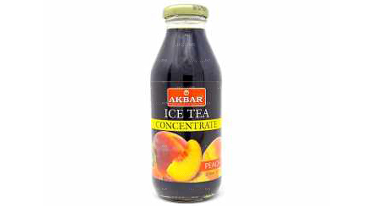 Akbar Iced Tea Concentrate – Peach Flavour (370ml)