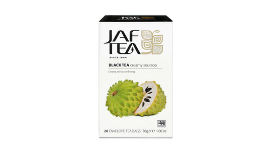 Jaf Tea Pure Fruits Kolekcja Czarna Herbata Kremowa Soursop (30g) 20 torebek