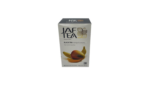Jaf Tea Pure Fruits Kolekcja Czarna Herbata Mango Banana (30g) 20 torebek herbaty
