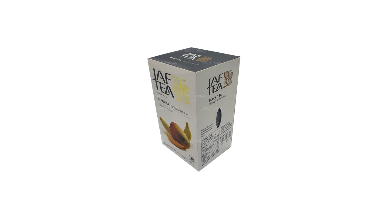 Jaf Tea Pure Fruits Kolekcja Czarna Herbata Mango Banana (30g) 20 torebek herbaty