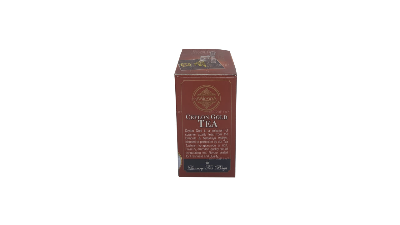 Mlesna Ceylon Gold Tea (20g) 10 Luxury Tea Bags