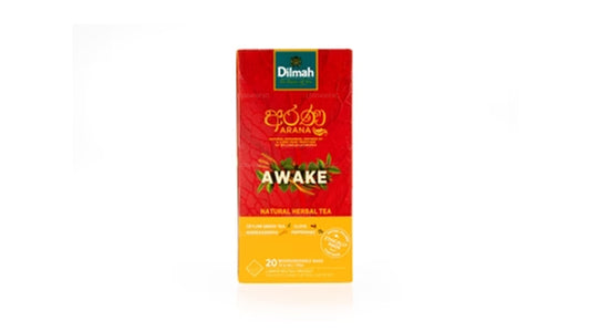 Dilmah Arana Awake Naturalna zielona herbata ziołowa (20 torebek herbaty bez tagów)