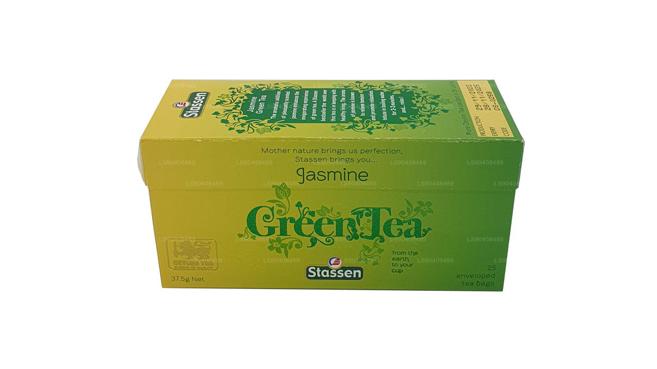 Stassen Jasmine Zielona Herbata (37.5g) 25 torebek