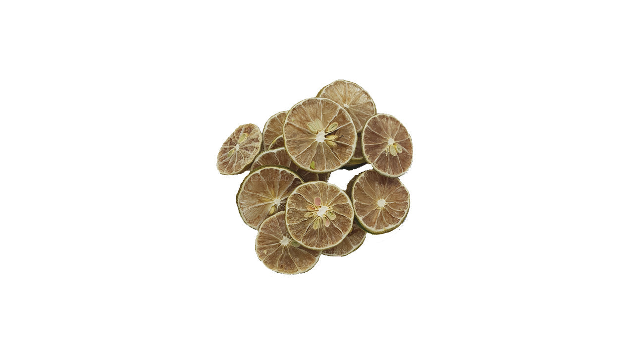 Lakpura Odwodnione plasterki limonki (100g)