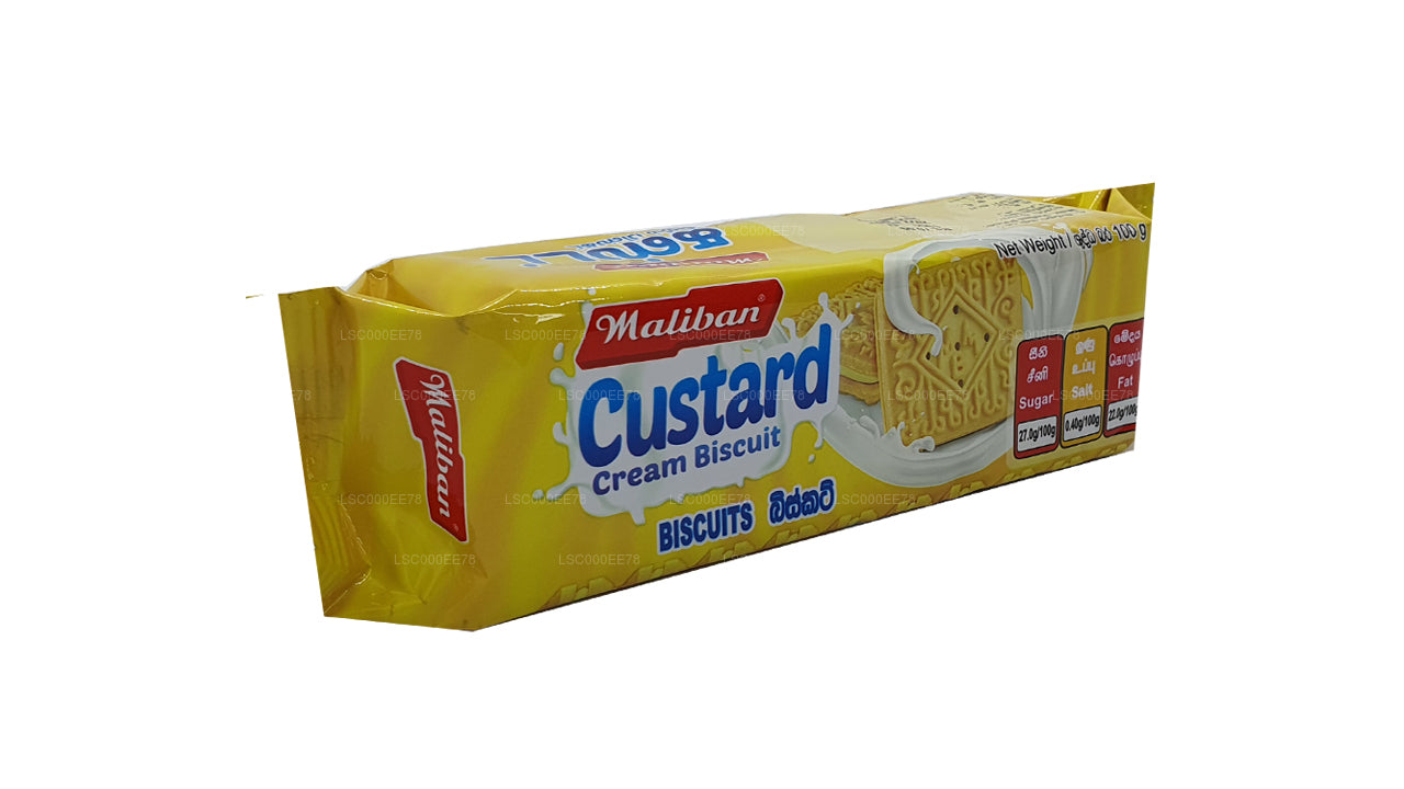 Maliban Custard Cream Sandwich Biszkopt (100g)