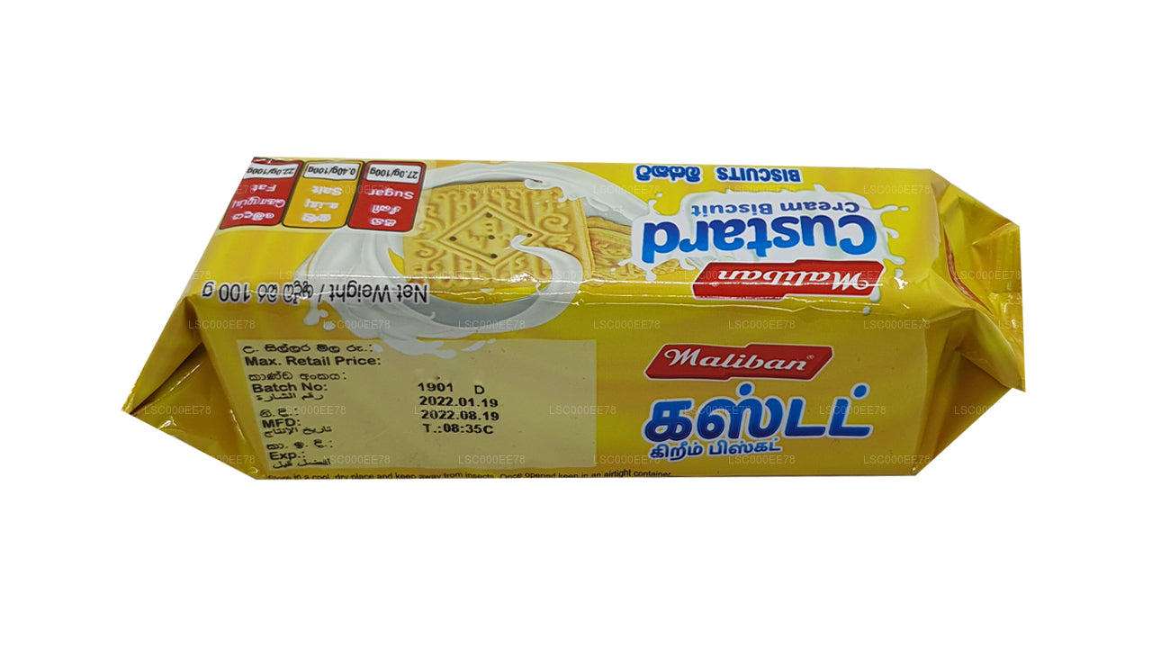 Maliban Custard Cream Sandwich Biszkopt (100g)